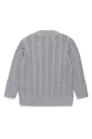 maglione in cotone grigio DIESEL KIDS | K00594KYAYZK909